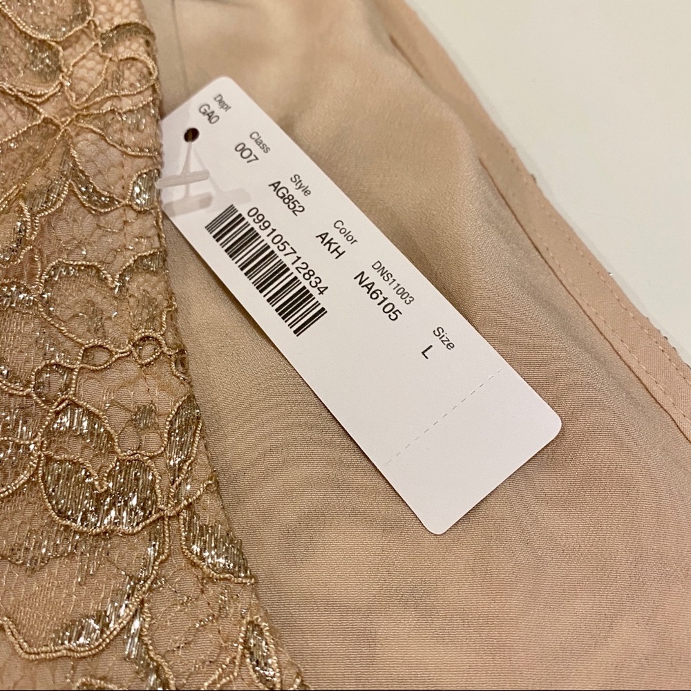 J.Crew | Tie-neck Metal Lace Top - Picture 8 of 8